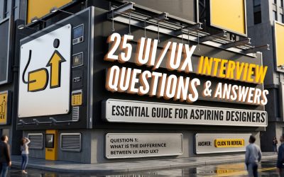 Top 25  UI UX Interview Questions and Answers (All Levels)