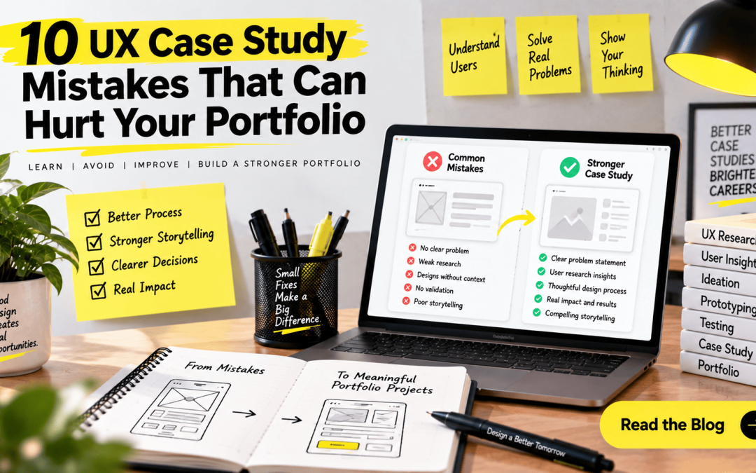 10 UX Case Study Mistakes That Can Hurt Your Portfolio