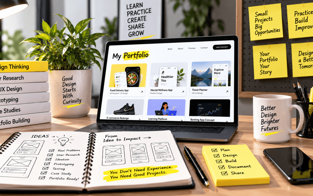 How to Build a UI/UX Portfolio With No Professional Experience