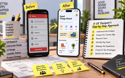 How to Redesign a Bad App: A UX Designer’s Step-by-Step Approach