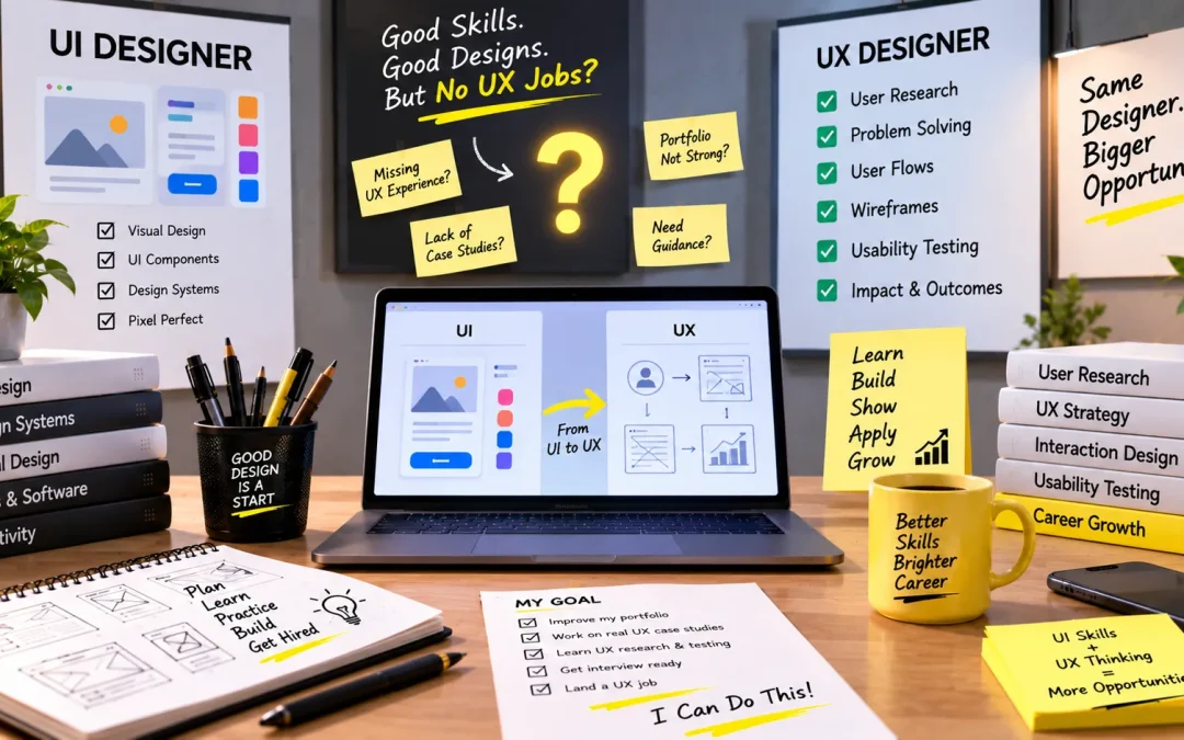 I’m a UI Designer but I’m Not Getting UX Jobs: Guide