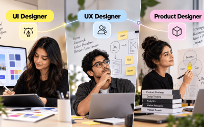 UI Designer vs UX Designer vs Product Designer: Which Career Is Right for You?