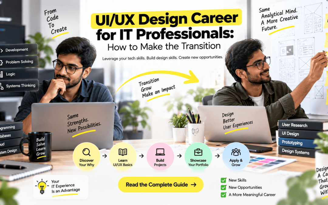 UI/UX Career for IT Professionals: How to Make the Transition