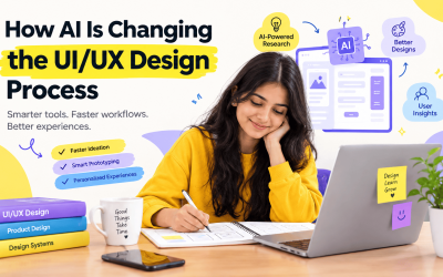 How AI Is Changing the UI/UX Design Process