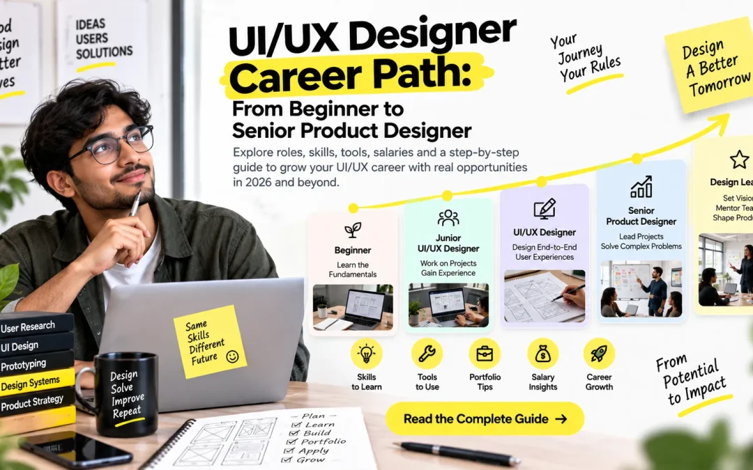 UI/UX Designer Career Path: Beginner to Senior Product Designer